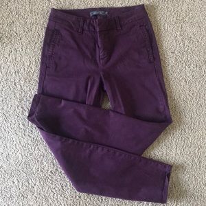 Level 99 Plum (Purple) Pants. Size 25.